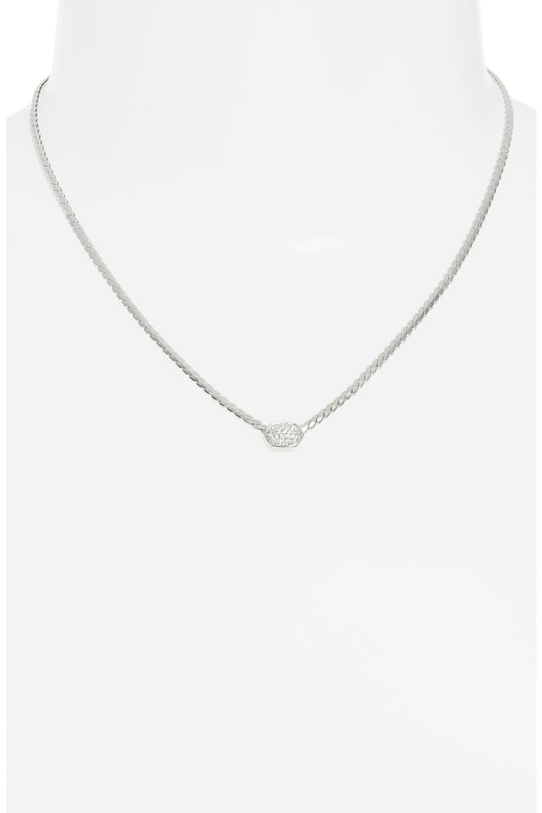 Alanna Crystal Pendant Necklace, Alternate, color, SILVER WHITE CRYSTAL