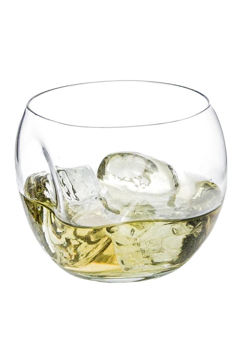 Dented Round Whiskey Tumbler 400Ml/13.5 Oz, Main, color, None