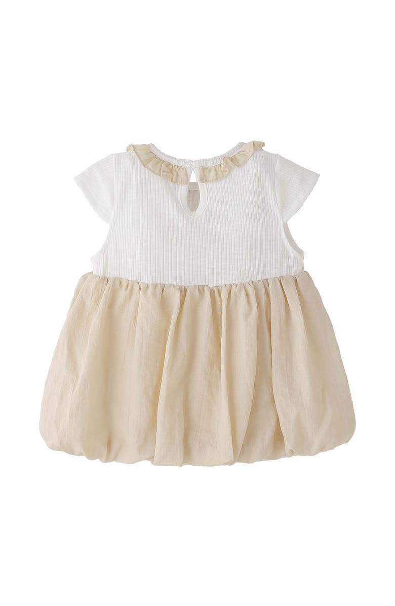 Banblu Bow Balloon Dress, Alternate, color, Beige