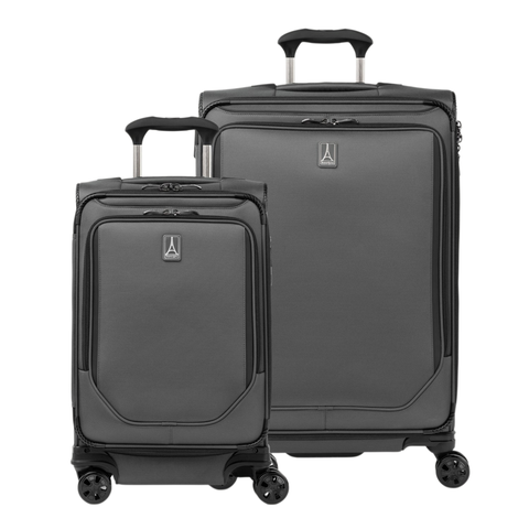 Crew Classic 2-Piece Set - Carry On 21-Inch & Checked-Medium Spinner