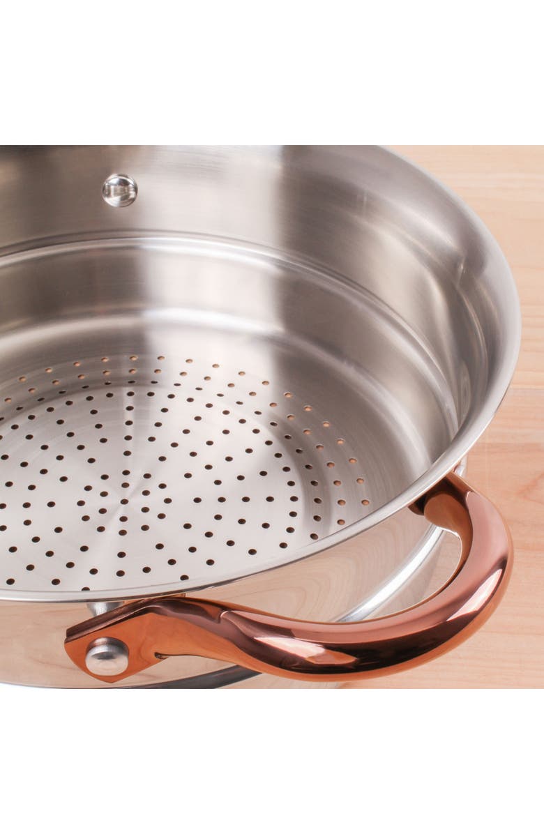 BergHOFF 11-Piece Ouro Gold Stainless Steel Cookware Set, Alternate, color,