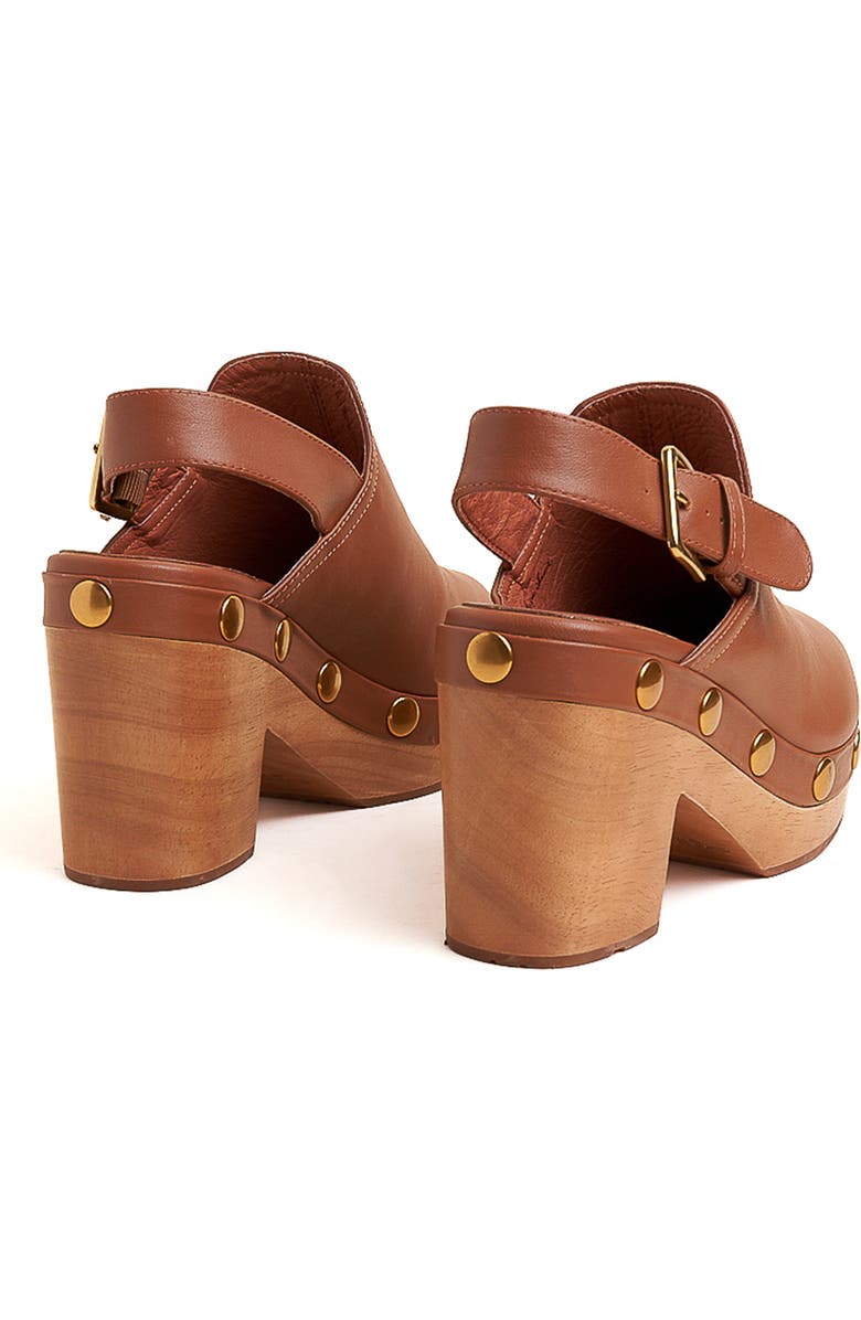 Charlotte Stone Hari Platform Slingback Studded Clog, Alternate, color,