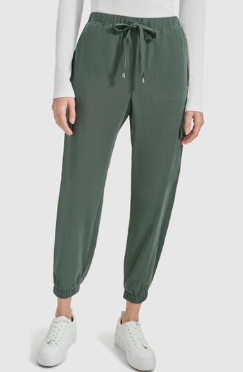 Andrew Marc Pull-on Pants In Hunter