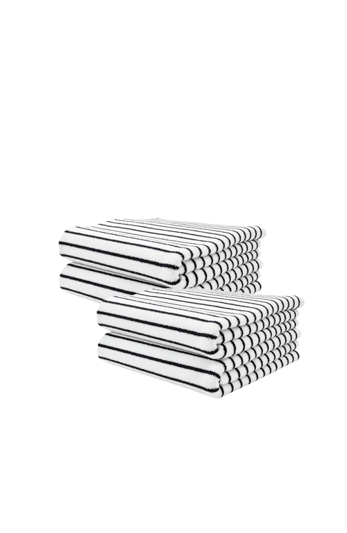 Italic Serene Ultraplush Collection Bath Essentials- Bath Towel 4 Pack In Multi