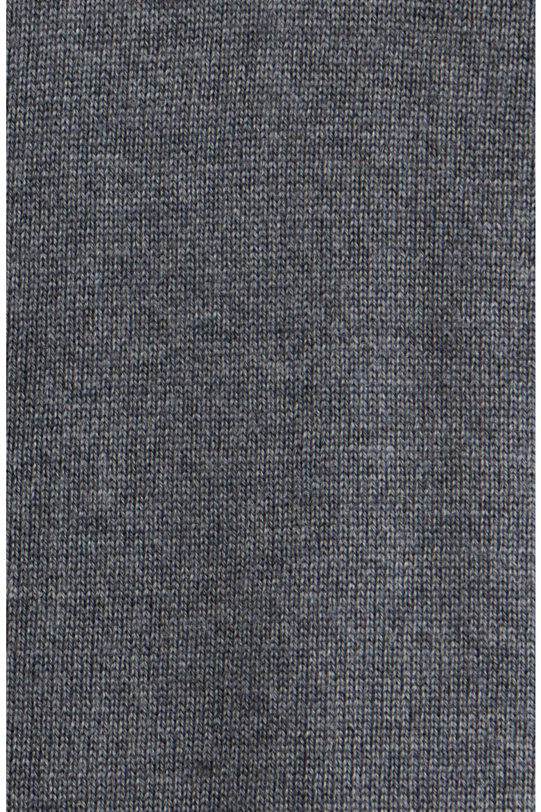 Washable Merino Wool Polo Sweater, Alternate, color, GREY TURBULENCE HEATHER