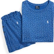 Polo Ralph Lauren Logo Detail Cotton Short Pajamas