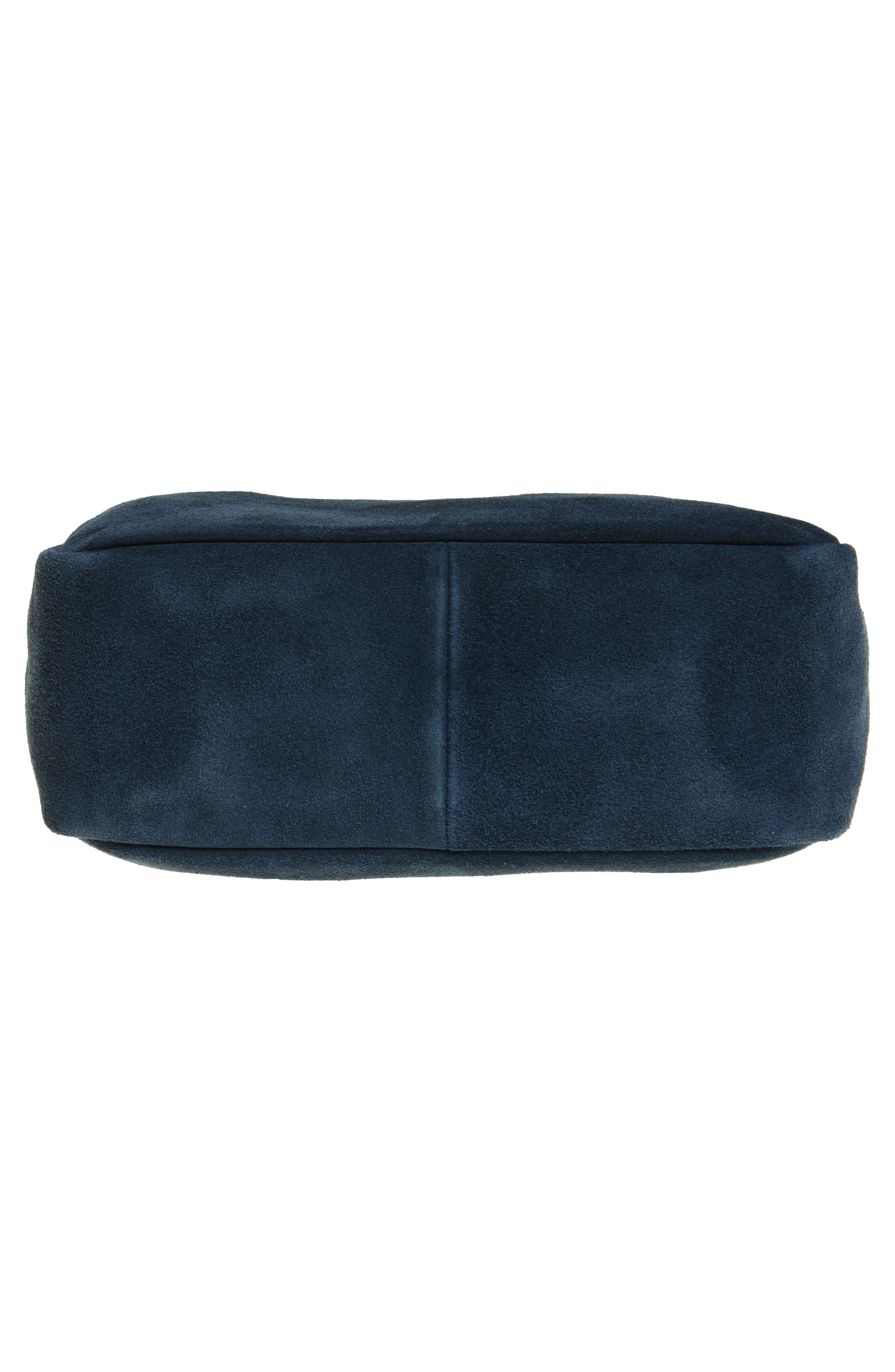 Clare V. Petite Claudine Suede Crossbody Bag, Alternate, color, 