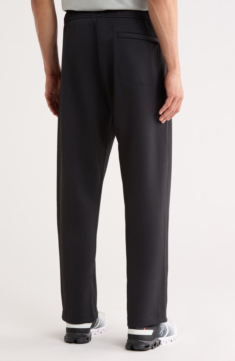 Reigning Champ Double Knit Rally Relaxed Performance Pants, Alternate, color, Black