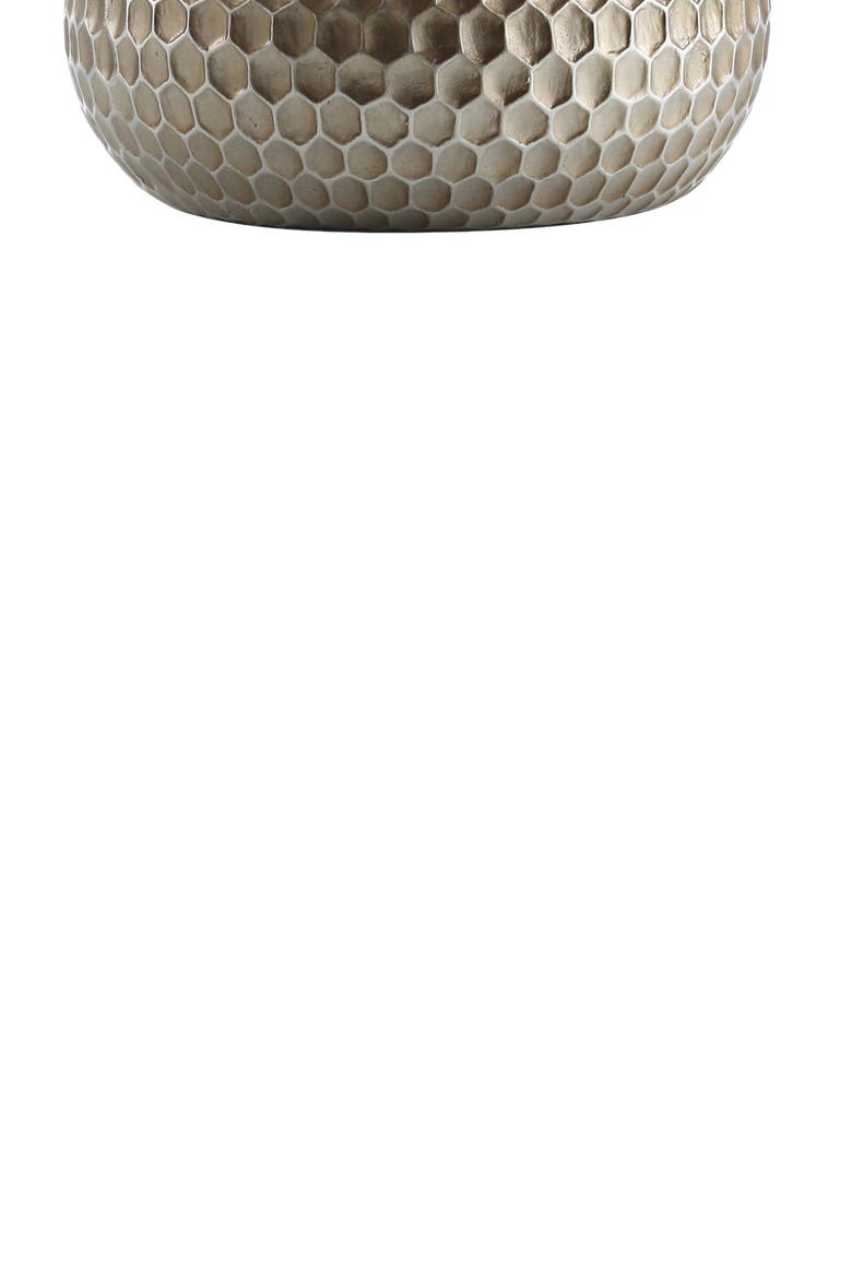 Bates Honeycomb LED Table Lamp, Alternate, color, Antique Brown