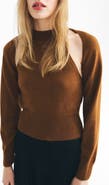 MANGO Cutout Sweater
