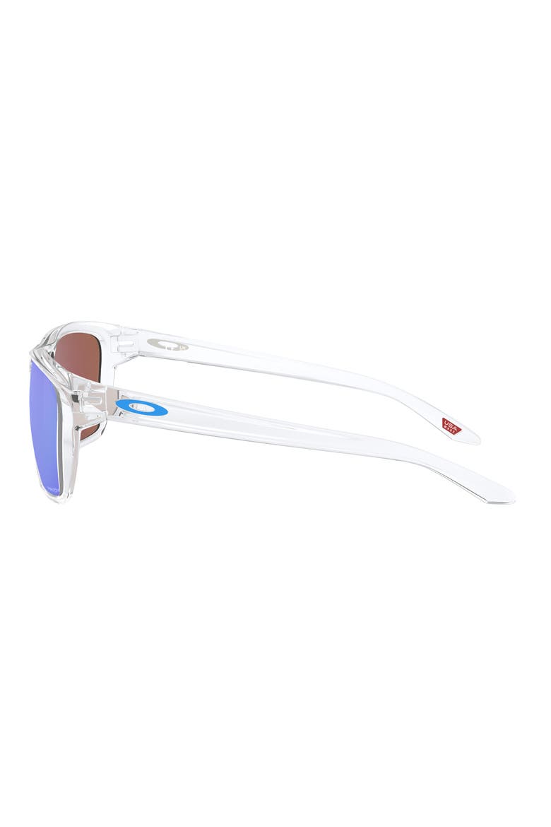 Sylas 60mm Prizm™ Rectangular Sunglasses, Alternate, color, SAPPHIRE