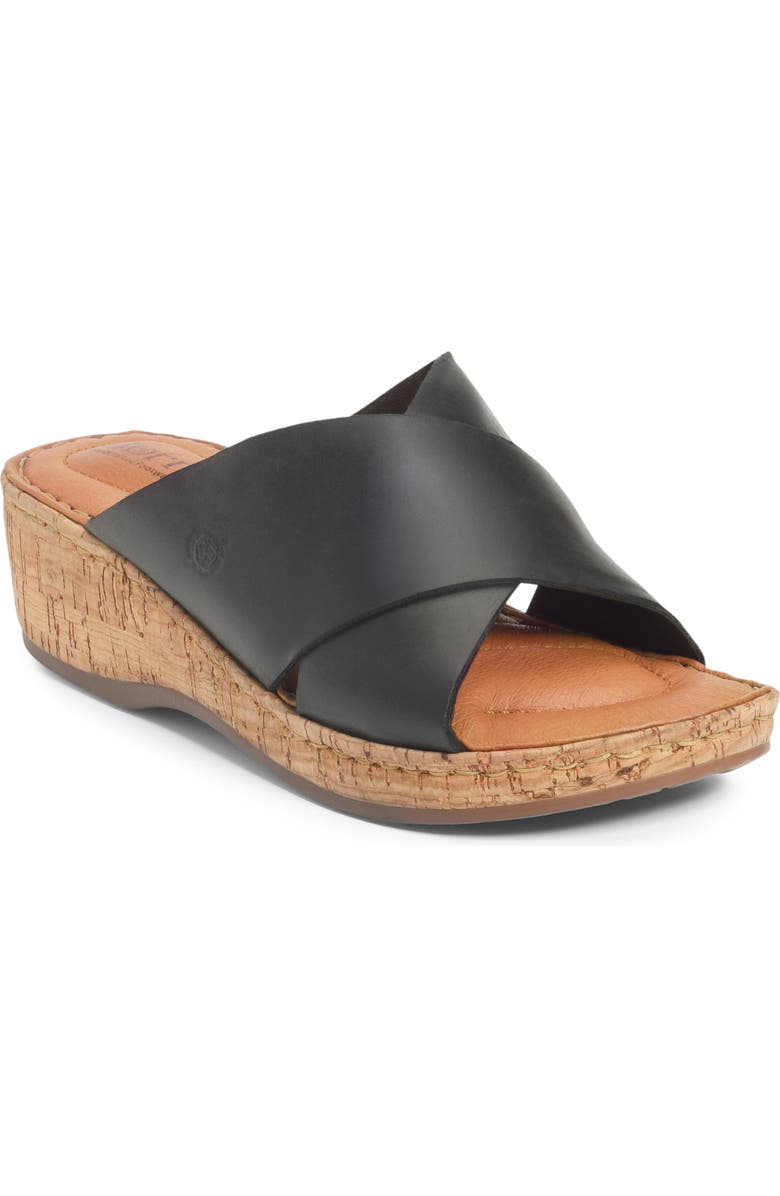 Børn Lola Platform Wedge Sllide Sandal, Main, color,