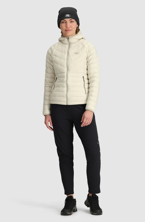 Outdoor Research Transcendent Water Resistant 800 Fill Power Down Jacket In Gray
