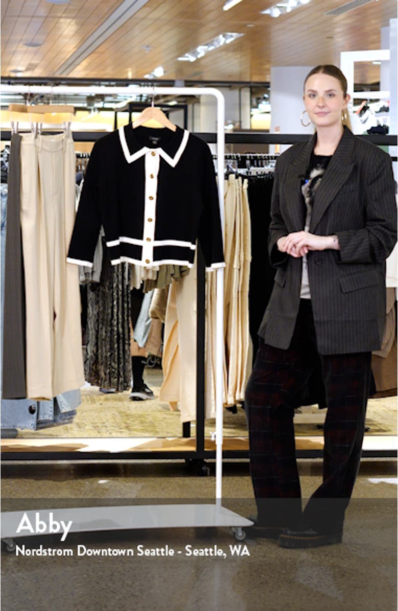 Golden Button Sweater Jacket, sales video thumbnail