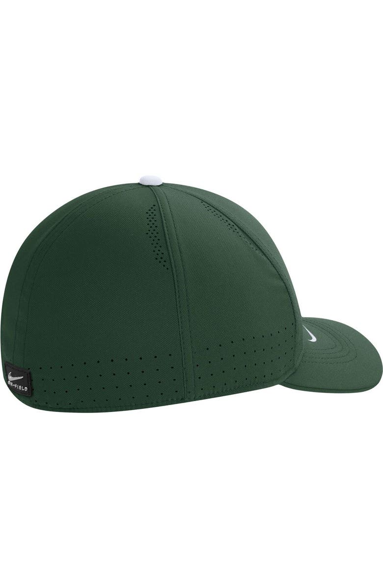 Nike Men's Nike Green Dartmouth Big Green 2022 Sideline Classic99 Swoosh Performance Flex Hat, Alternate, color, Green