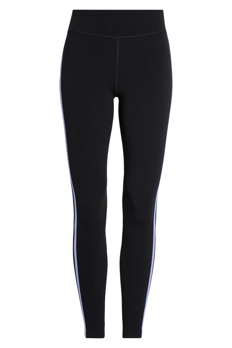 Ella Airweight Leggings, Alternate, color, BLACK/ PURPLE HAZE