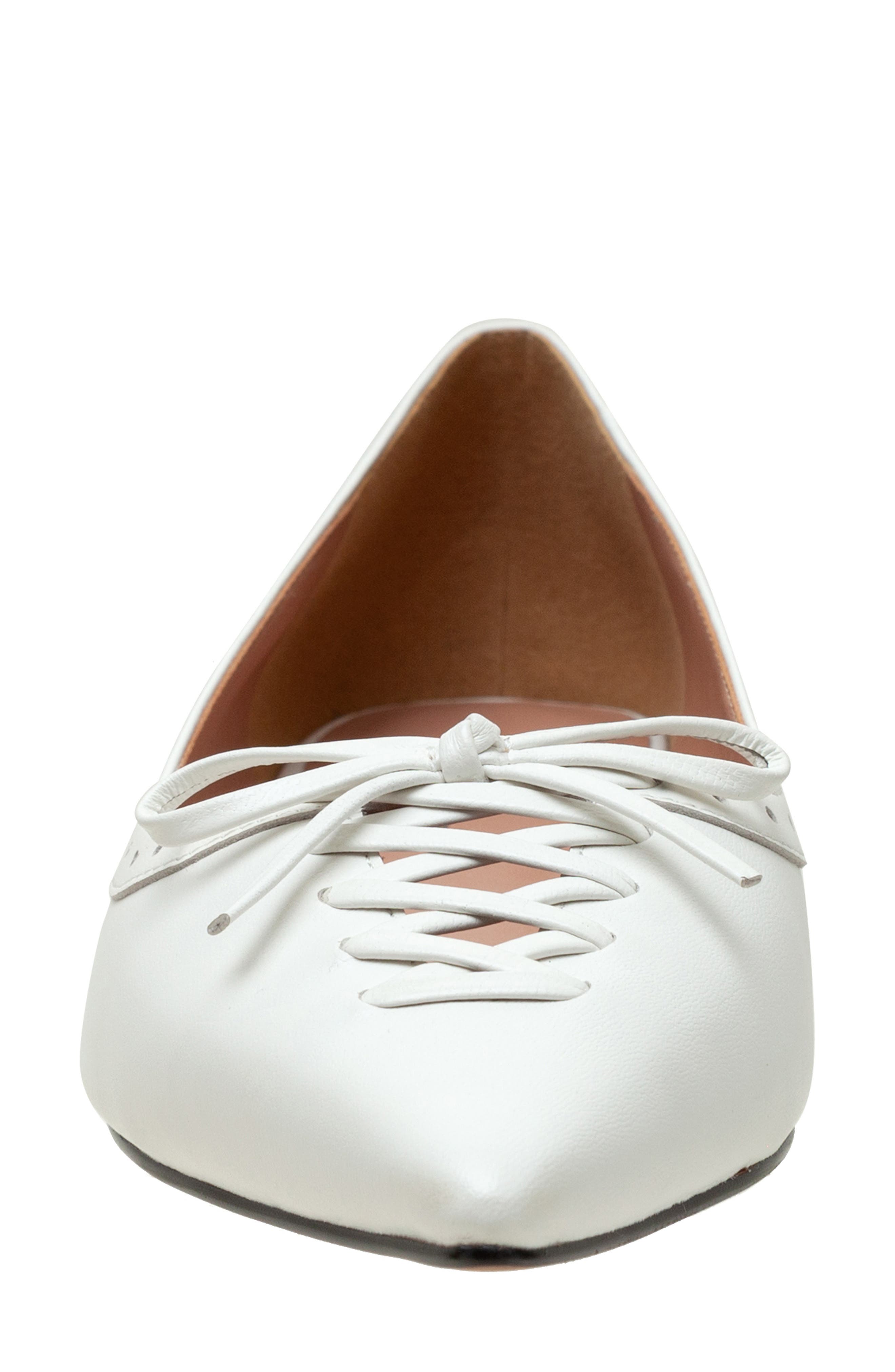 Linea Paolo Noella Flat, Alternate, color, Eggshell