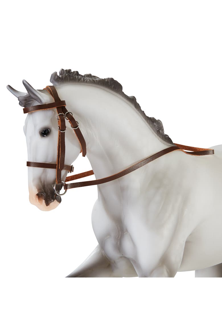 Horses Traditional Series Accessory, Hunter/Jumper Bridle, Main, color, White