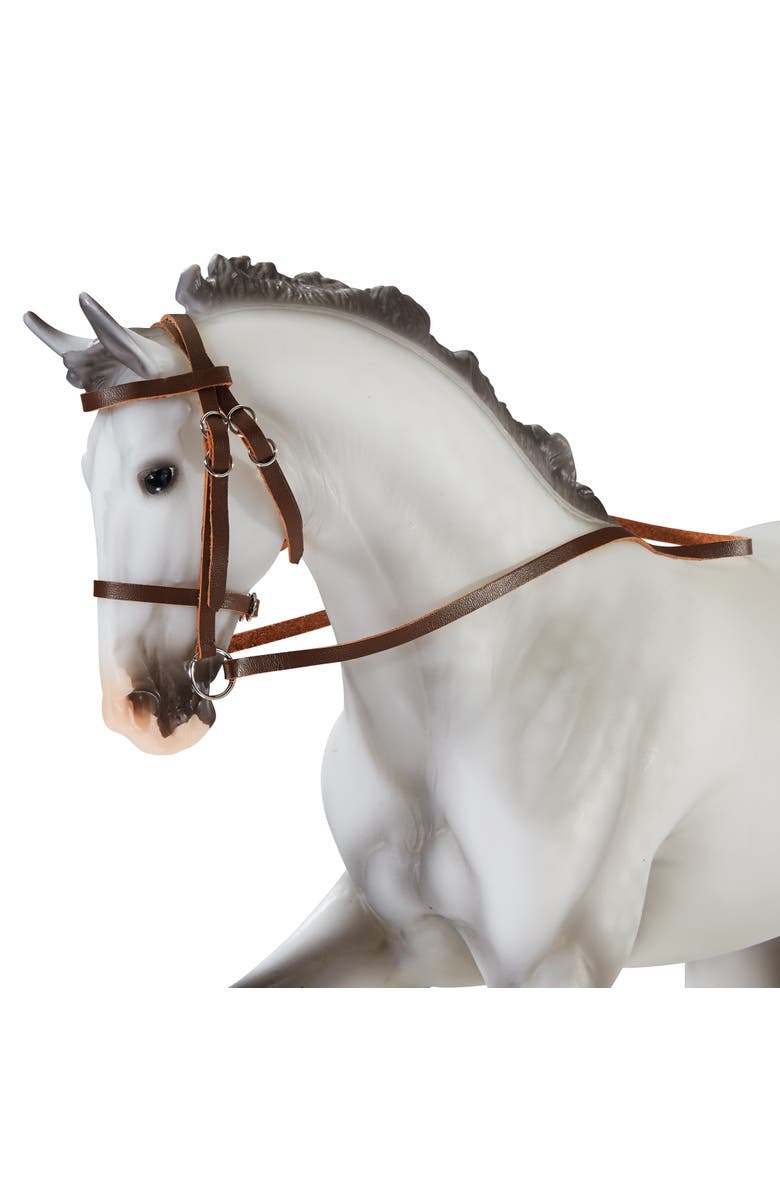 Breyer Horses Traditional Series Accessory, Hunter/Jumper Bridle, Main, color, White