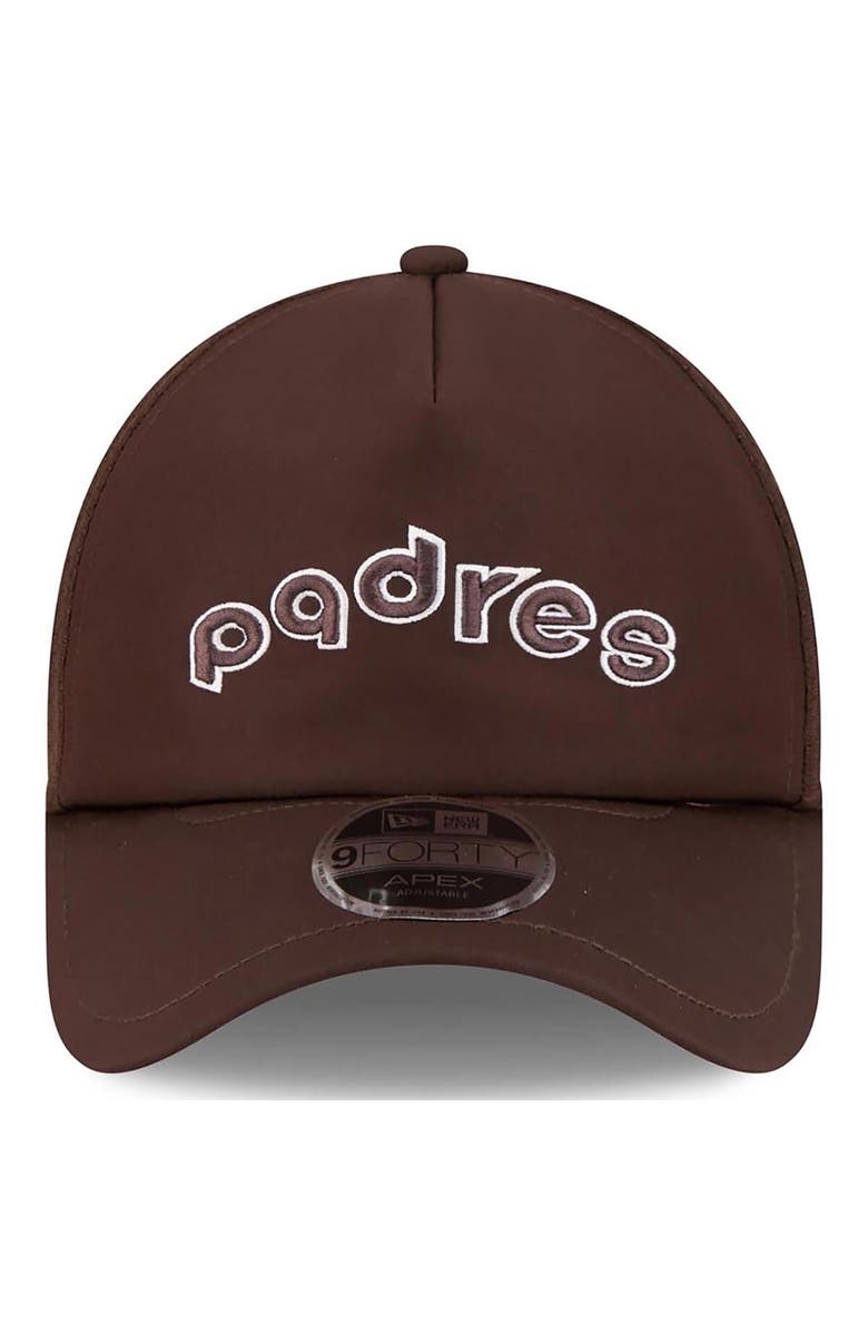 New Era Men's New Era Brown San Diego Padres 2026 Batting Practice Alternate Apex 9FORTY Adjustable Hat, Alternate, color, Brown