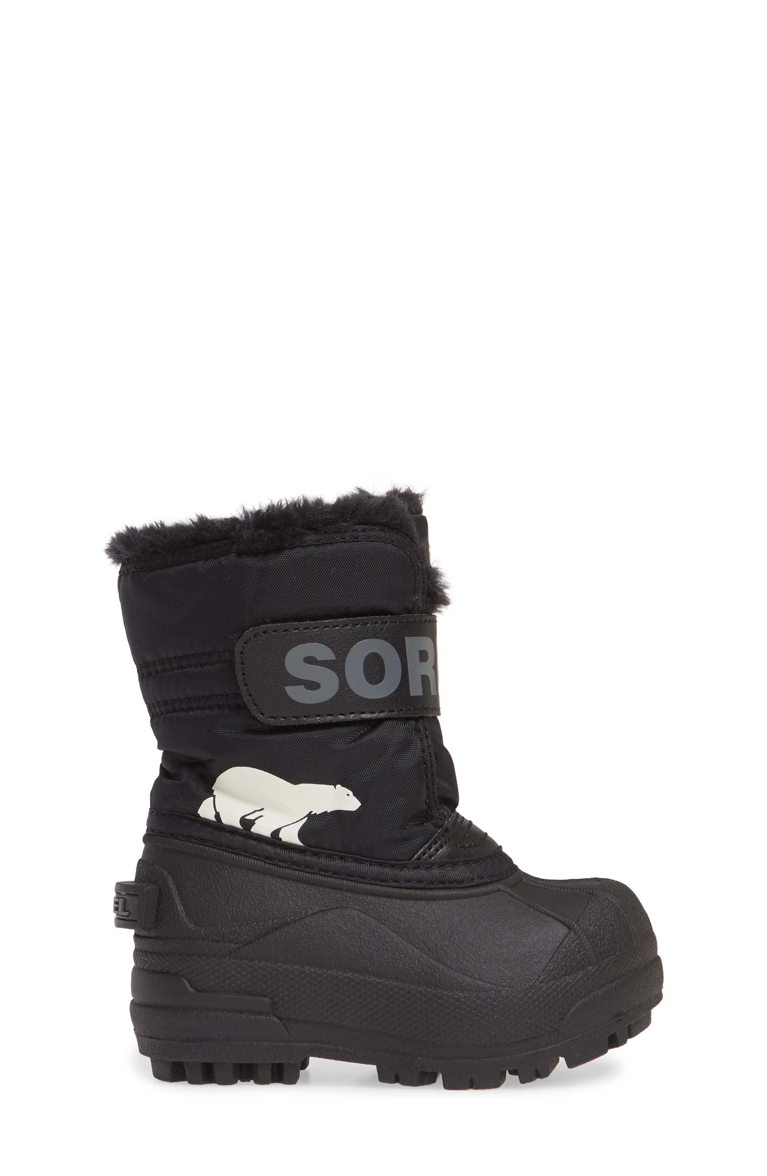 Kids' Snow Commander Insulated Waterproof Boot, Alternate, color, BLACK