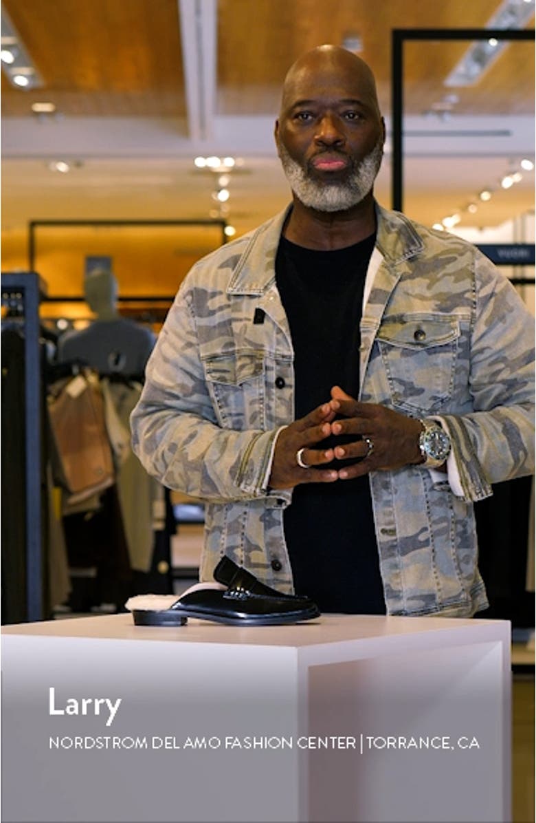 Odessa Genuine Shearling Lined Loafer, sales video thumbnail