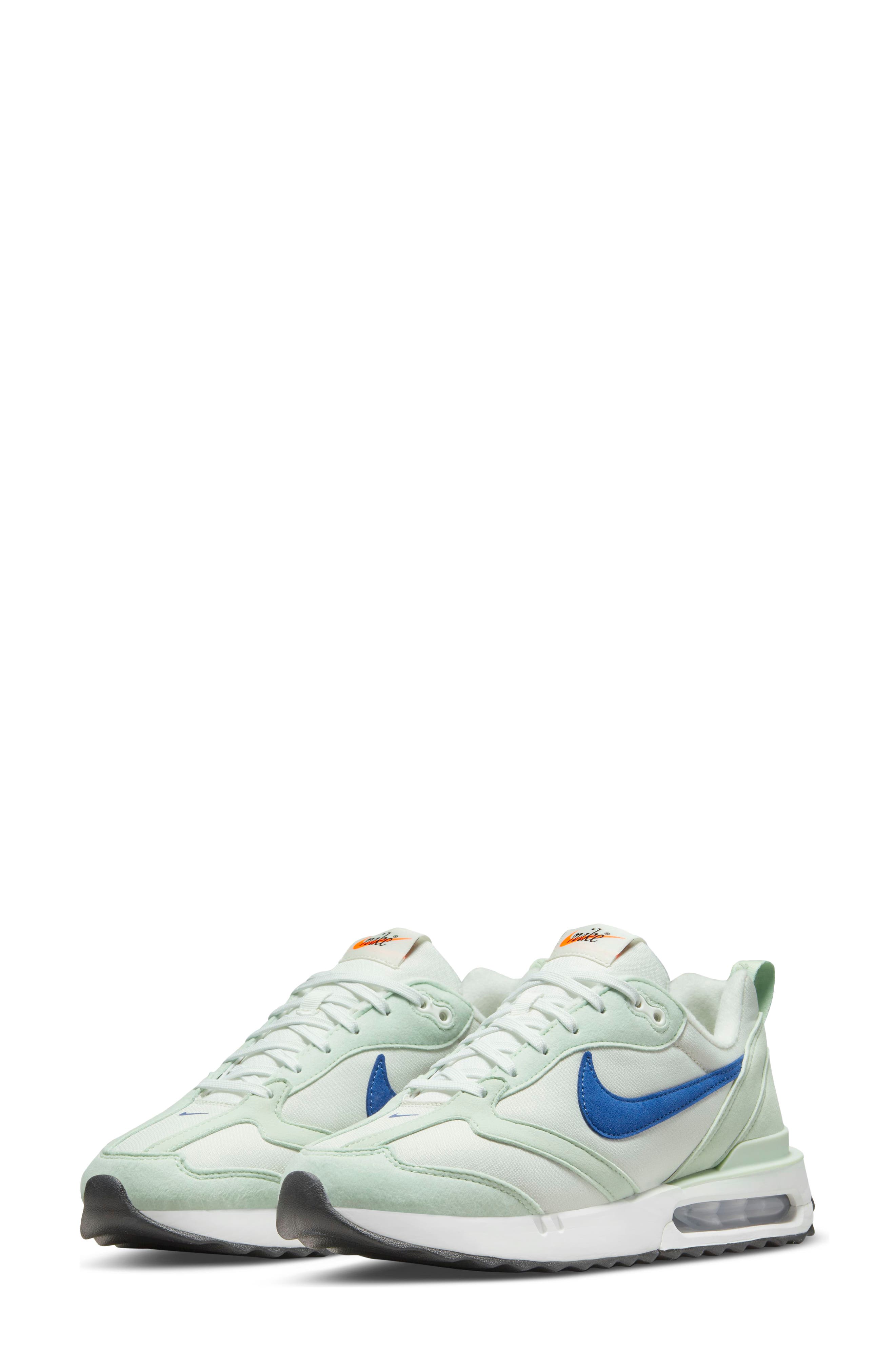 Air Max Dawn Sneaker, Main, color, LIGHT BONE/ TEAM ROYAL