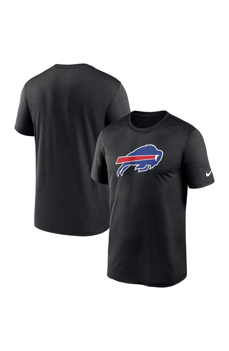 Nike Men's Nike  Black Buffalo Bills Legend Logo Performance T-Shirt, Main, color, 