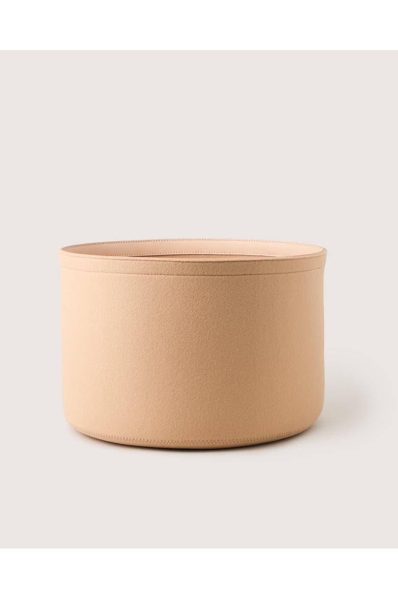 Merino Wool Large Bin, Main, color, Latte