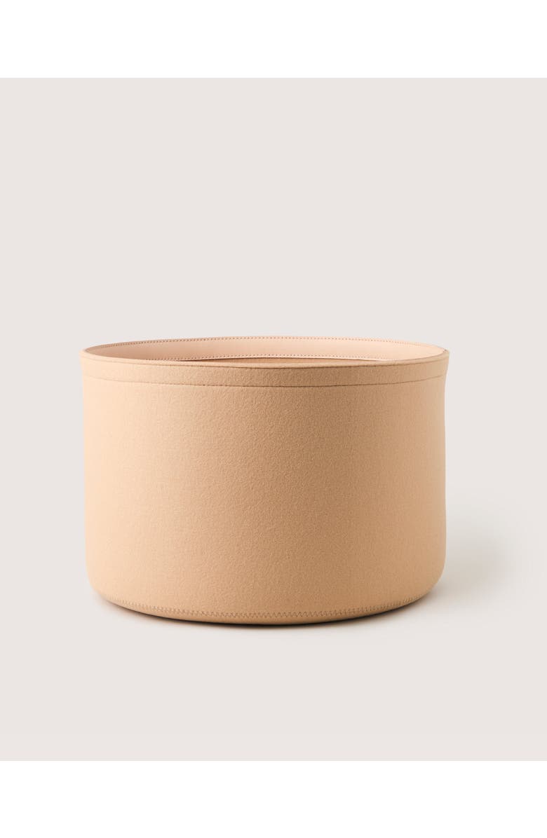 Graf Lantz Merino Wool Large Bin, Main, color, Latte