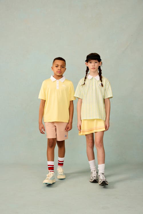 The Sunday Collective Performance Play Polo In Yellow