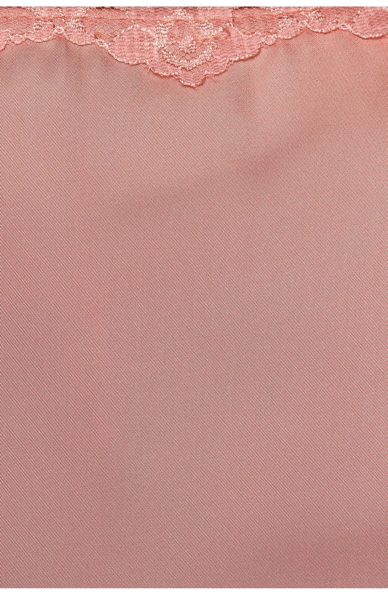 Petal & Pup Kelso Lace Trim Satin Tank, Alternate, color, Pink