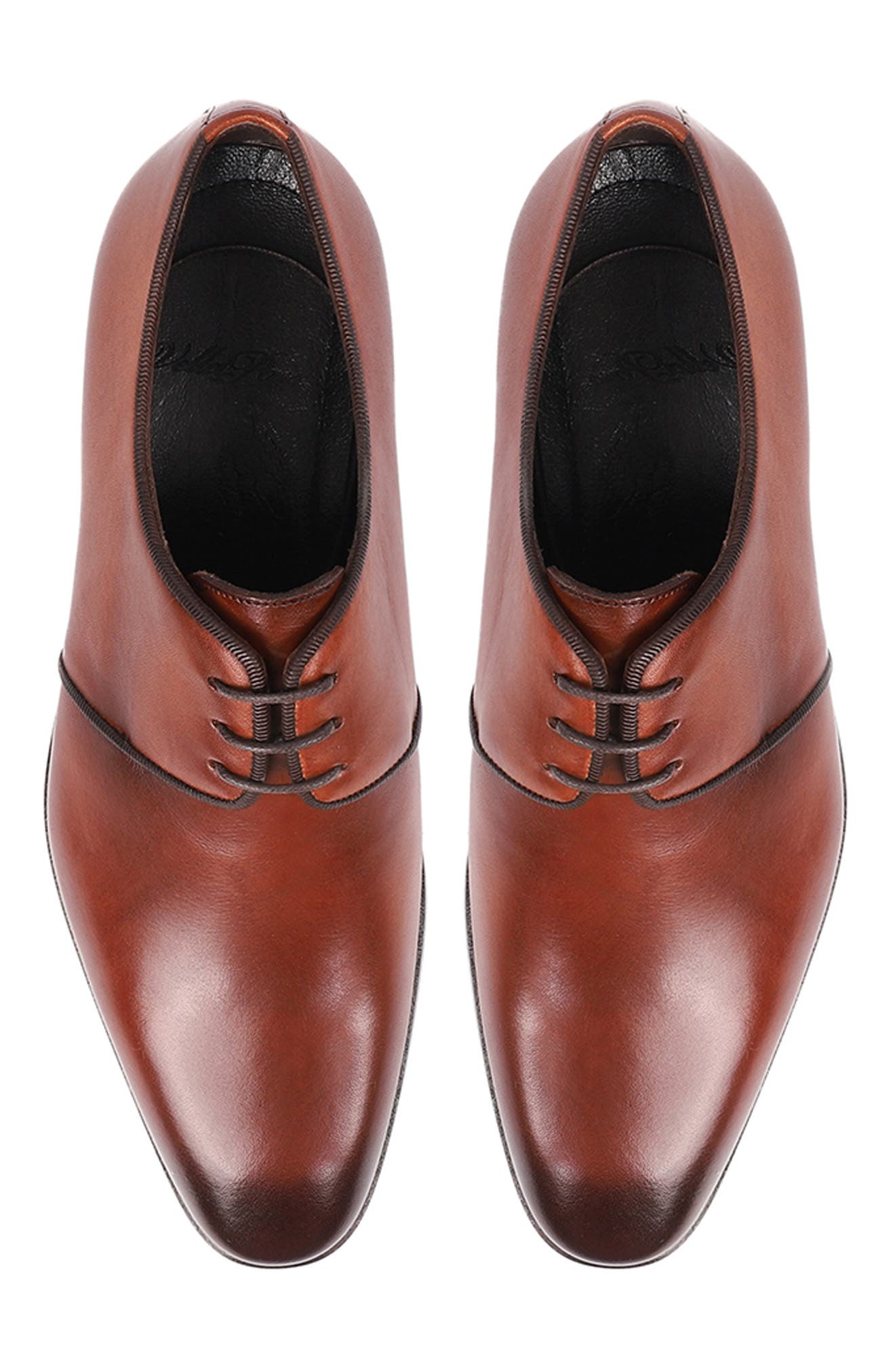 Hico Leather Derby, Alternate, color, COGNAC
