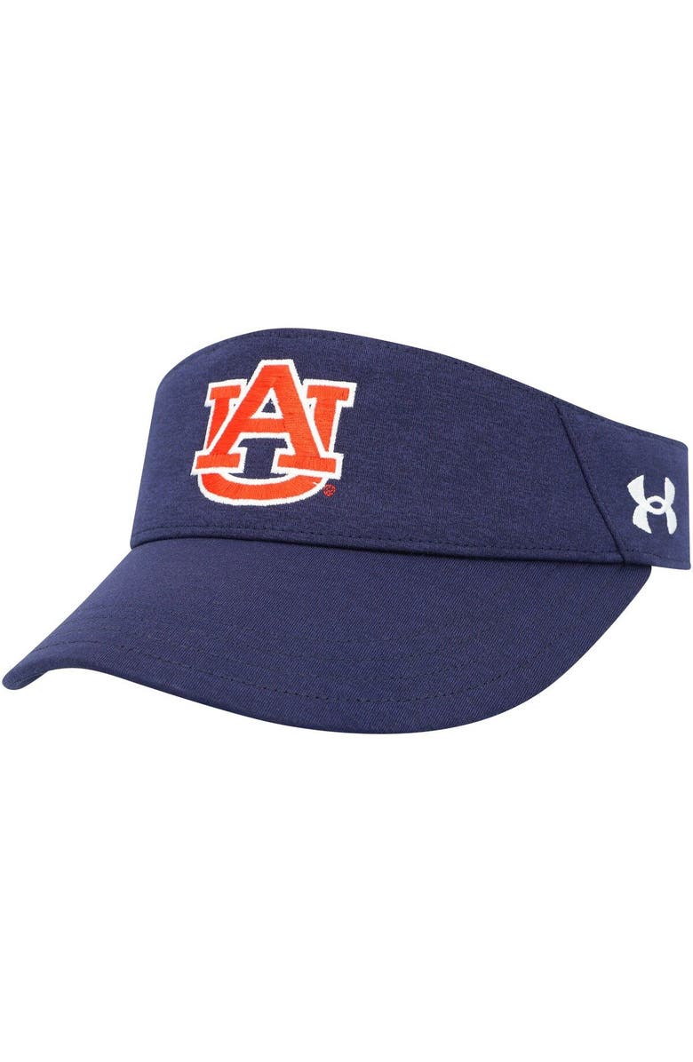 Under Armour Men's Under Armour Navy Auburn Tigers High Performance Adjustable Visor, Main, color,