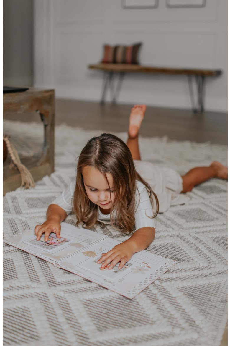 'Baby's First Year' Wildflower Meadow Memory Book, Alternate, color, BLUSH
