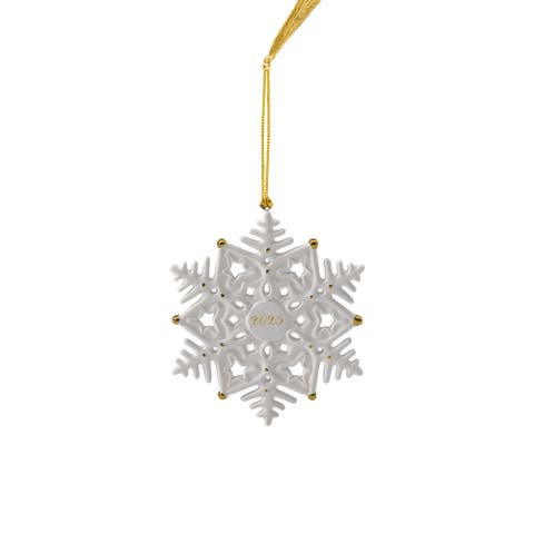 Christmas Classics Snowflake Dated Ornament 2025