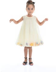 Mimi Tutu Floral Layered Sleeveless Dress