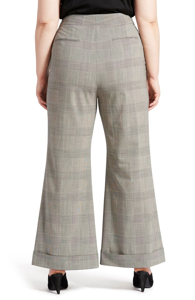 Pari Passu Wool Blend Wide Leg Pants, Alternate, color, 