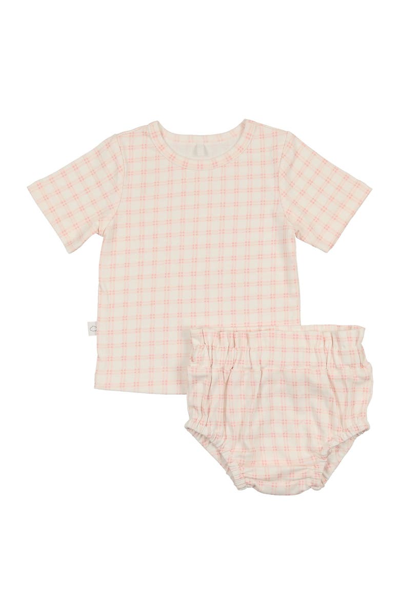 Pouf Grid Bloomers Set, Main, color, Pink