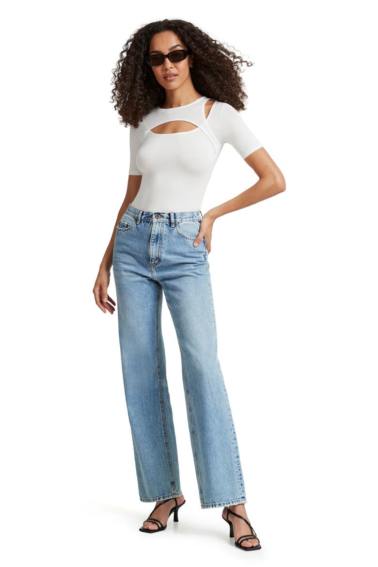 Bowen Cutout Top, Alternate, color, OFF WHITE