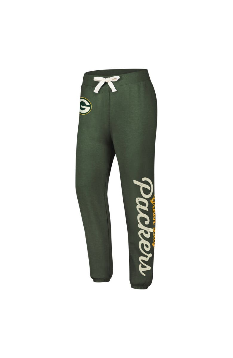 G-III 4HER BY CARL BANKS Women's G-III 4Her by Carl Banks Green Green Bay Packers Scrimmage Fleece Pants, Alternate, color, Green