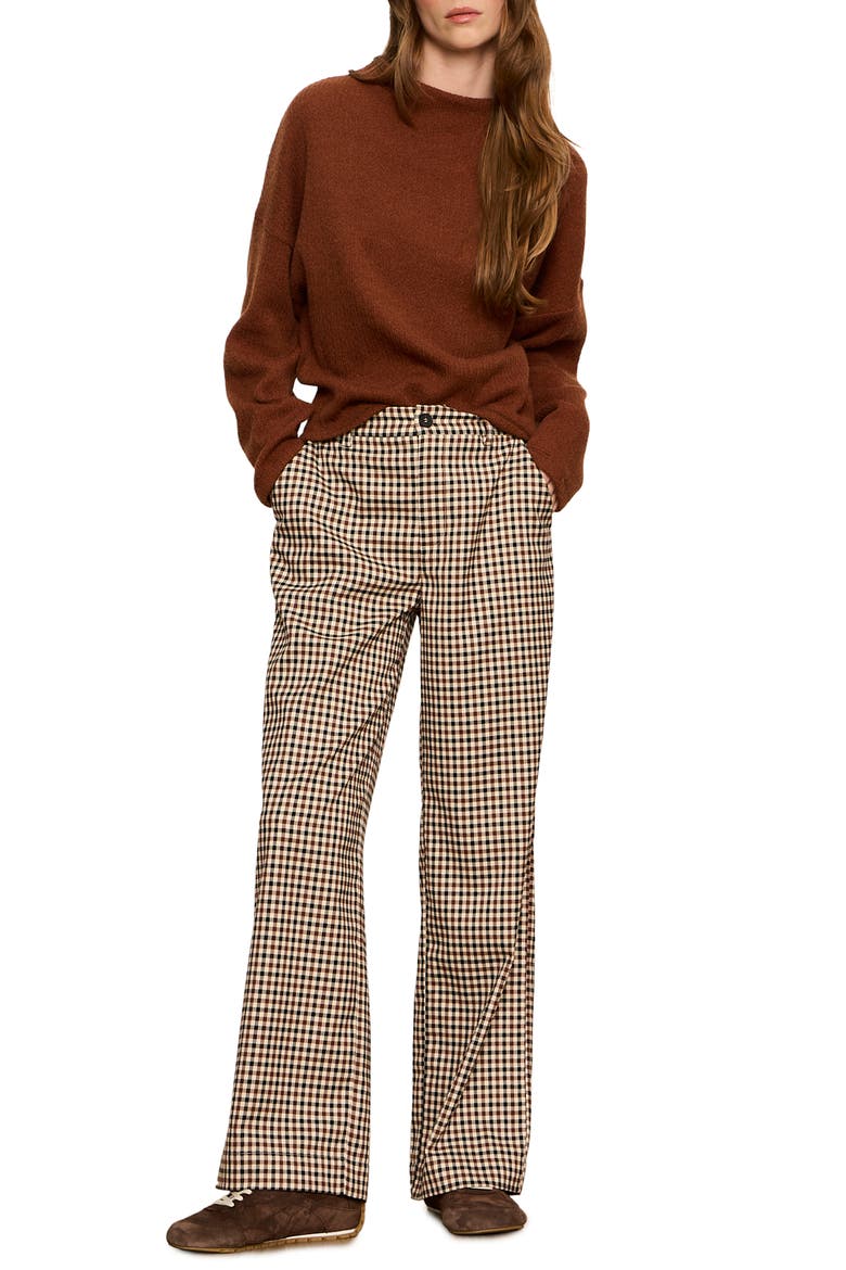 Dolman Sleeve Sweater, Alternate, color, BURNT COCOA BROWN