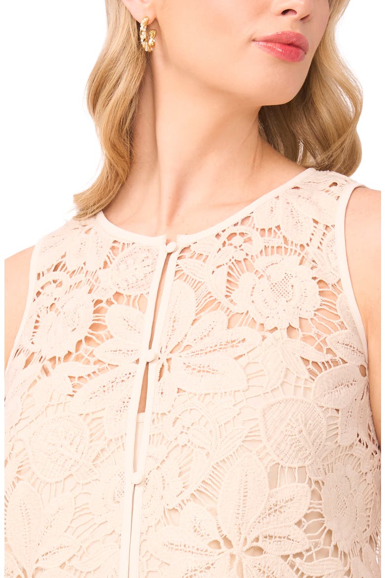 Lace Vest, Alternate, color, SOFT CREAM