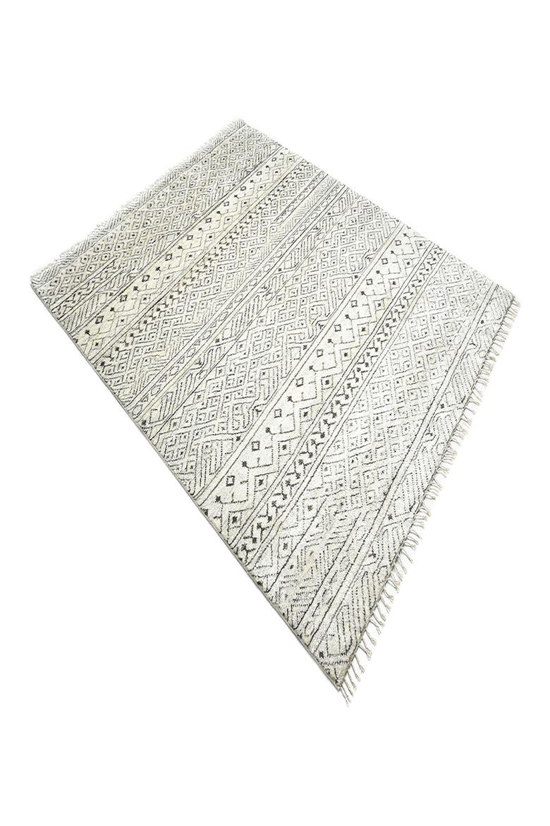 Thomas Handmade Wool Blend Area Rug, Alternate, color, GREY