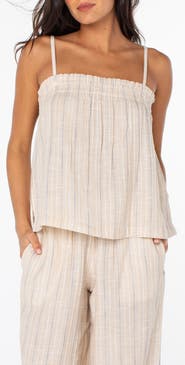 Roxy Offshore Stripe Cotton Camisole