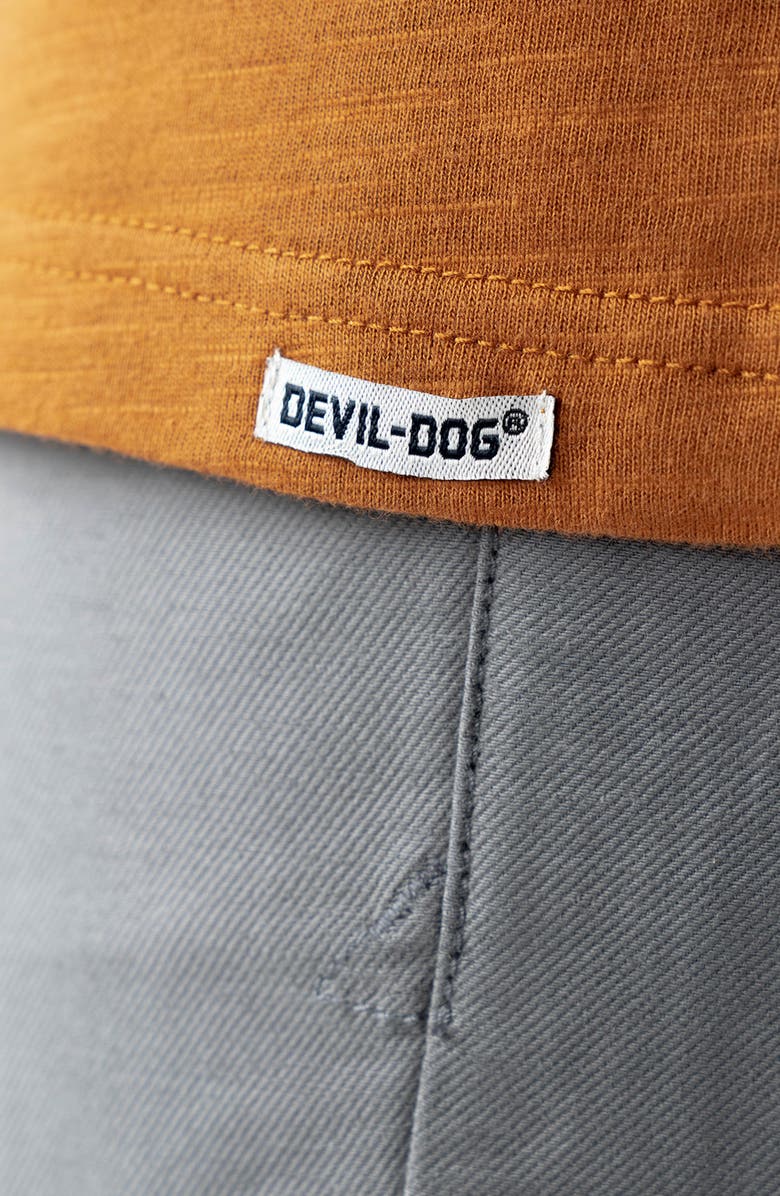Devil-Dog Dungarees Signature Long Sleeve Pocket T-Shirt, Alternate, color, 
