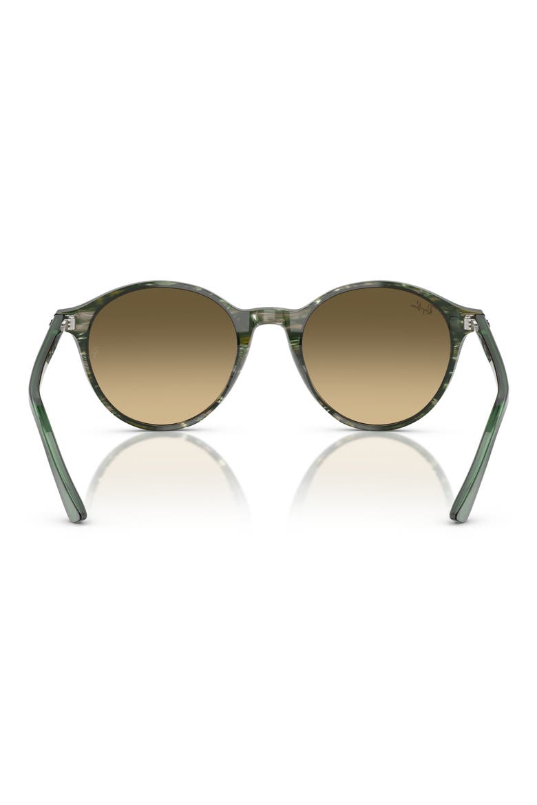 Bernard 51mm Gradient Phantos Sunglasses, Alternate, color, GREEN/ BROWN