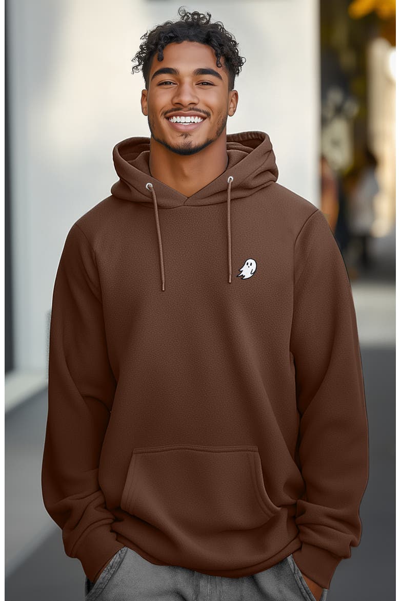 Ghost Midweight All Day Hoodie, Alternate, color, Chestnut