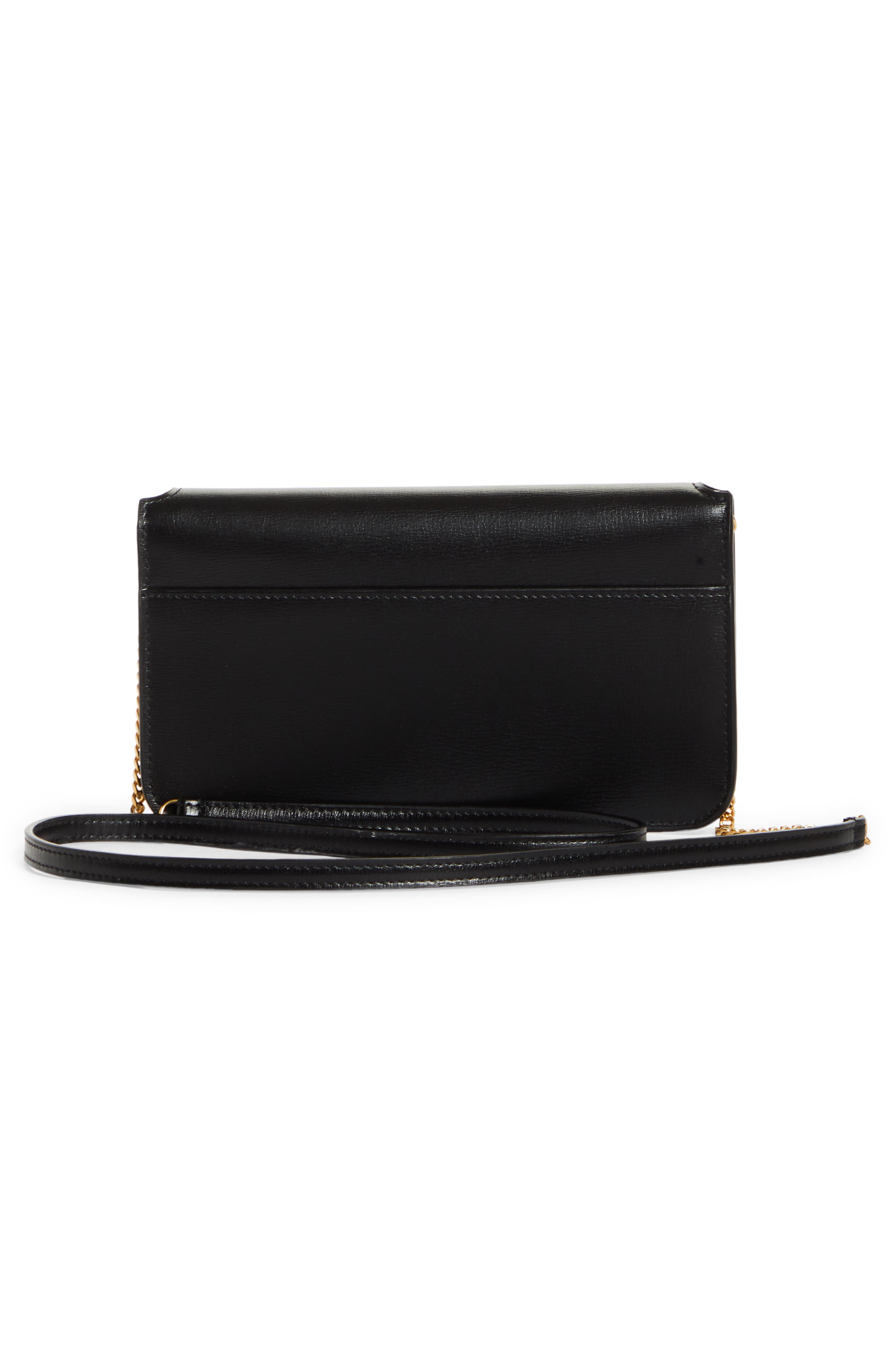 Saint Laurent Monogram Phone Shoulder Bag, Alternate, color, 