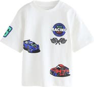 NEXT Kids' Racing Car Graphic T-Shirt